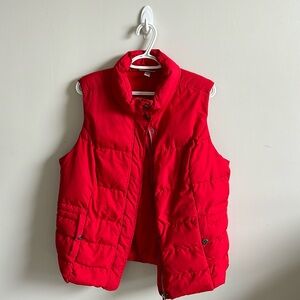 Red Vest-Great for Fall